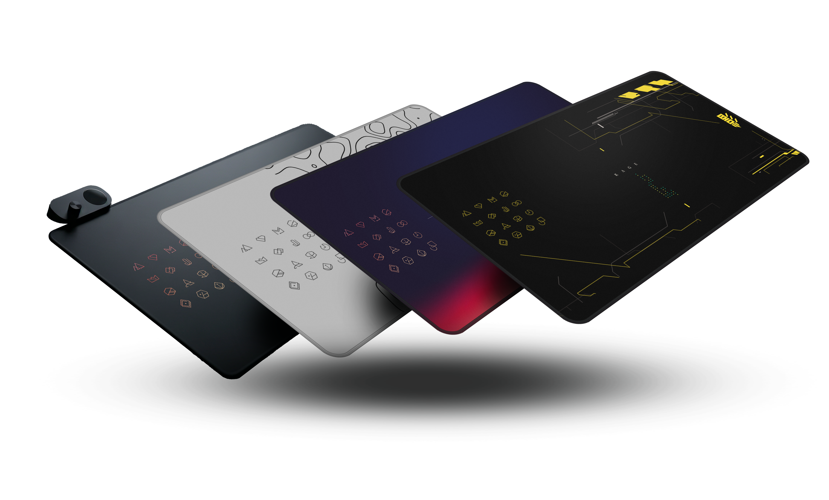 GhostPad — interchangeable surface skins