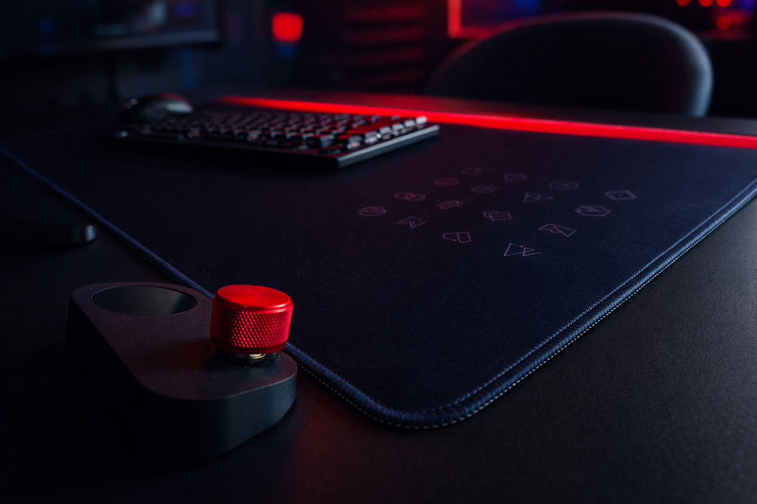 GhostPad — stitching detail