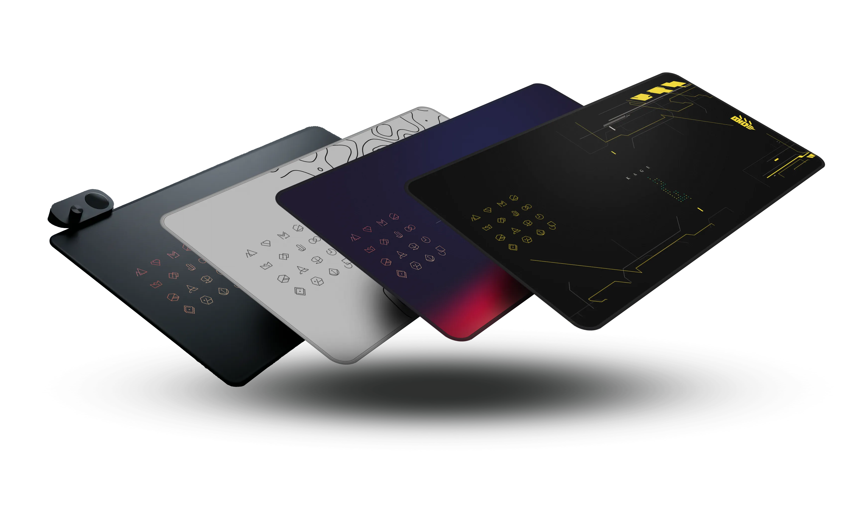 GhostPad — interchangeable surface skins