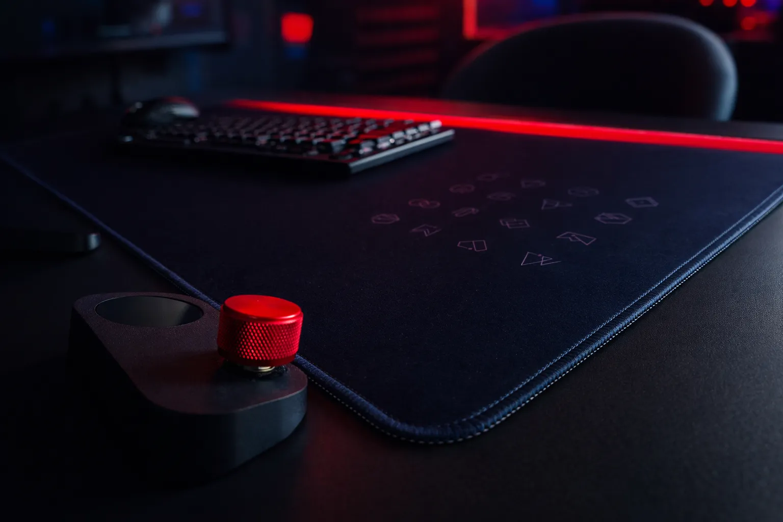 GhostPad — stitching detail